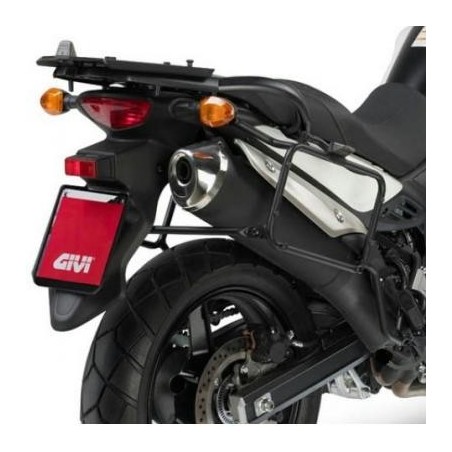 Portavaligie laterale Givi PL3101 Monokey per Suzuki DL