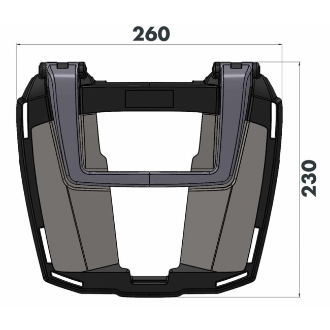 Portapacchi Hepco & Becker Easy Rack per BMW F800 GS dal 2024