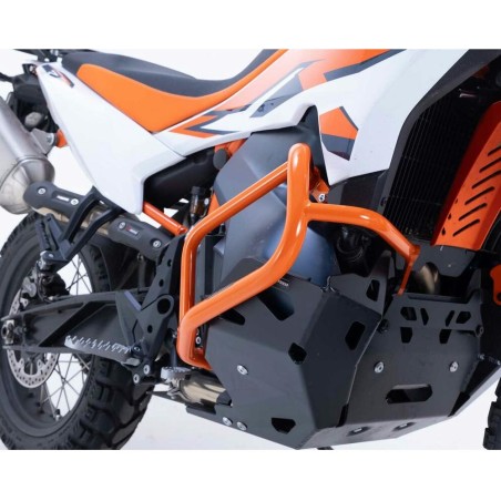 Paramotore arancio SW-Motech per KTM 790 dal 2022 e 890 Adventure dal 2023