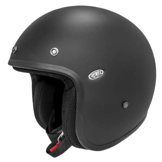 Casco Premier Jet Classic U9 BM monocolore nero opaco