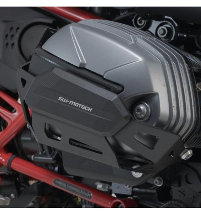 Protezioni in alluminio SW-Motech per testate BMW R-Nine T dal 2021