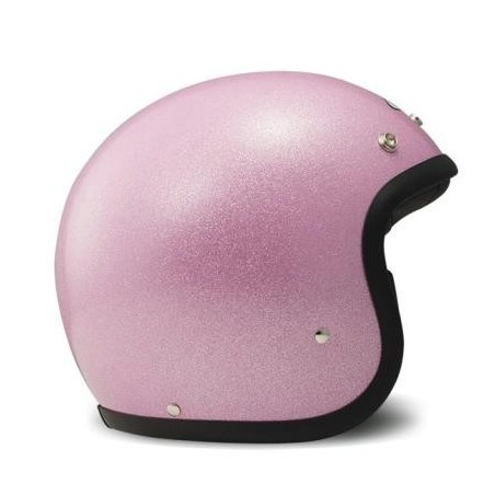 Casco DMD Helmets serie Vintage Glitter pink