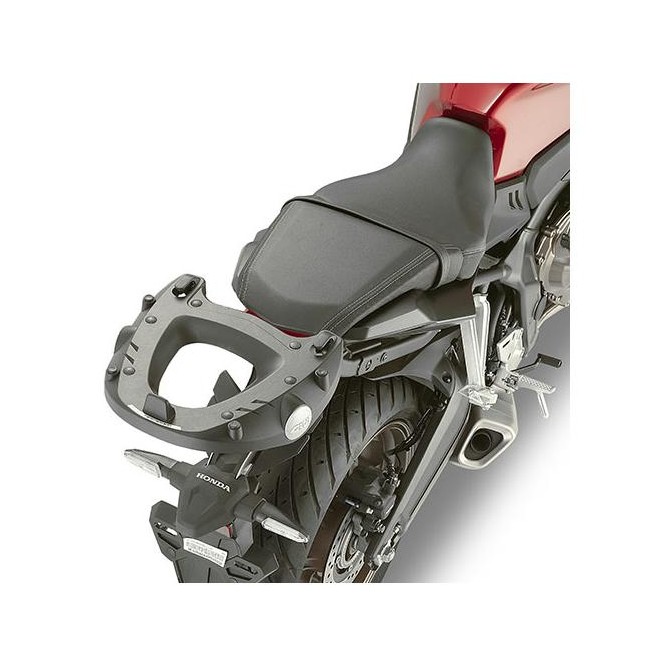 Attacco posteriore Givi per bauletto Monokey su Honda CB 650 R dal 2021 e CBR650 R 21-23