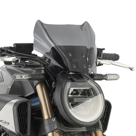 Cupolino Givi 1173S fume per Honda CB 650R dal 2024