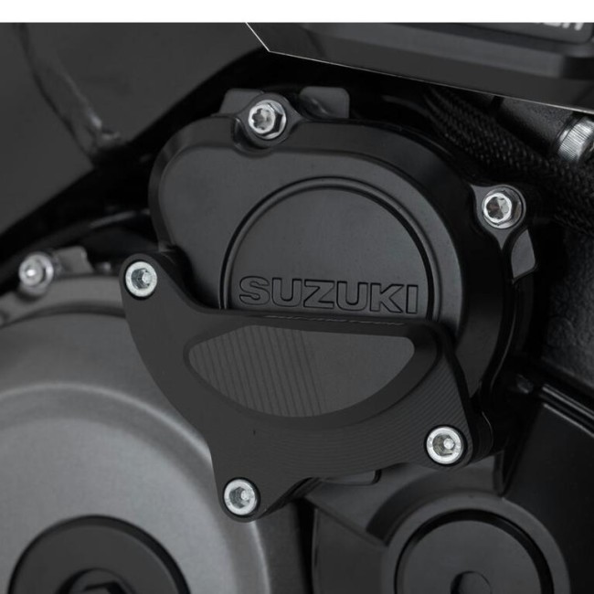 Protezione SW-Motech per coperchio vano motore su Suzuki GSX-S 1000 GX dal 2024