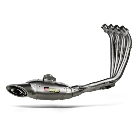 Scarico completo Akrapovic Titanio linea Racing non omologato per Honda CBR 650 R dal 2024