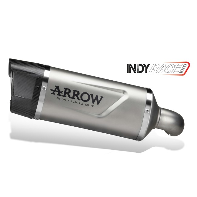 Terminale Arrow Indy Race Evo Titanium Carbon End per CF Moto 450MT dal 2024