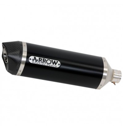 Terminale Arrow Race-Tech Alluminium Dark Carby per CF Moto 800MT