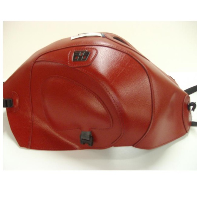 Copriserbatoio Bagster per Suzuki SV650 e SV650S 99-02 in similpelle rosso scuro