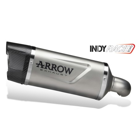 Terminale Arrow Indy Race Evo Titanium Carbon End per Honda CBR 500R dal 2024