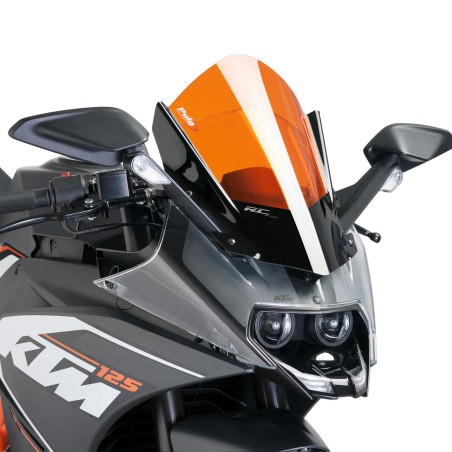 Cupolino Puig Z-Racing per KTM RC390 14-20 arancione