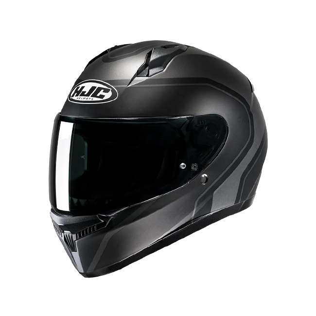 Casco integrale HJC C10 Elie nero e grigio opachi