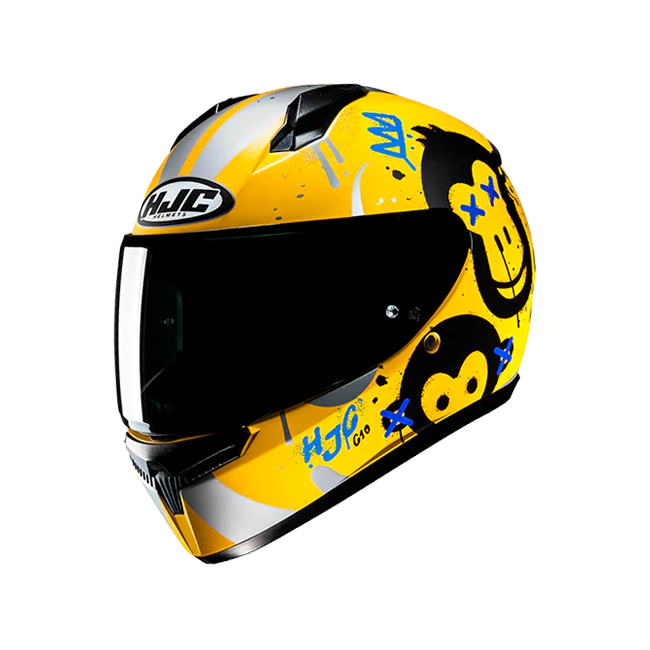 Casco integrale HJC C10 Geti giallo, nero e grigio