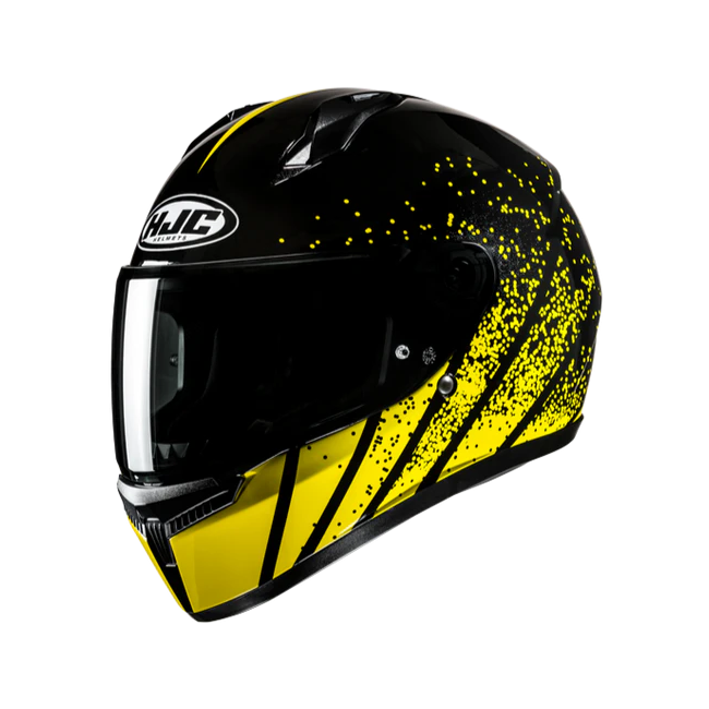 Casco integrale HJC C10 Haven nero e giallo