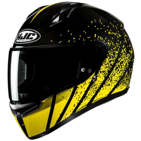 Casco integrale HJC C10 Haven nero e giallo