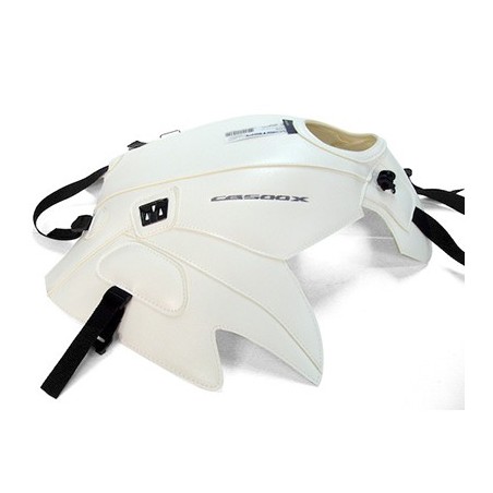 Copriserbatoio Bagster per Honda CB500X in similpelle bianco