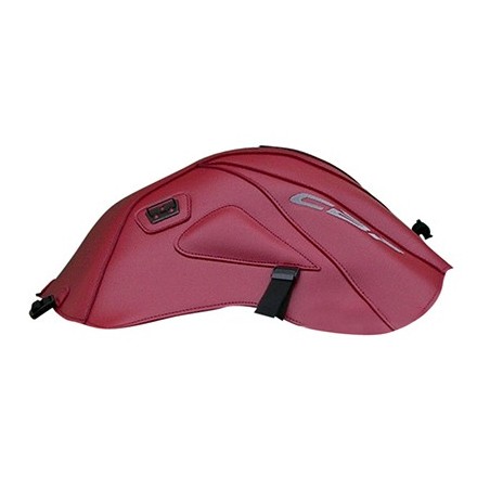 Copriserbatoio Bagster per Honda CBF600 S 04-11 in similpelle rosso scuro