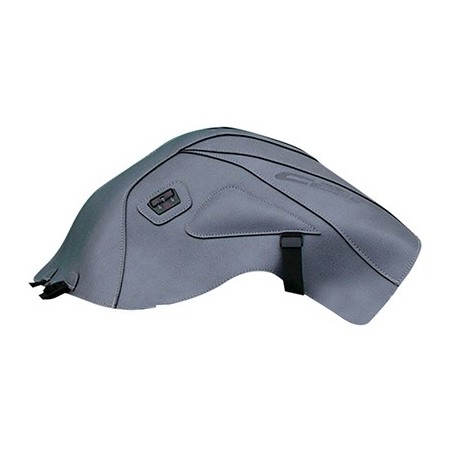 Copriserbatoio Bagster per Honda CBF600 S 04-11 in similpelle grigio acciaio