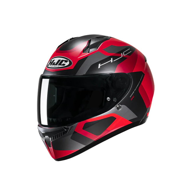 Casco integrale HJC C10 Tins rosso, grigio e nero