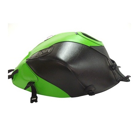 Copriserbatoio Bagster per Kawasaki Z800 in similpelle verde e nero