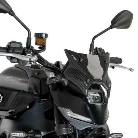 Cupolino Puig Sport Plus per Yamaha MT 09 e MT 09 SP Carbon look