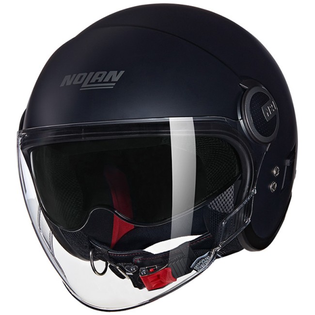 Casco Nolan N21 Visor 06 Classico 301 monocolore nero opaco