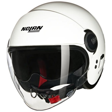 Casco Nolan N21 Visor 06 Classico 305 monocolore bianco lucido