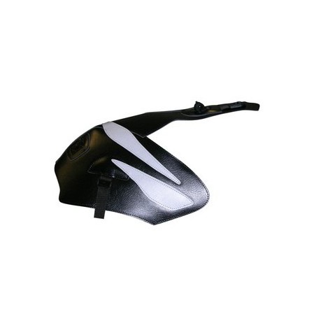 Copriserbatoio Bagster per Honda CBF 125 09-14 in similpelle nero con triangolo bianco