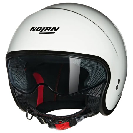 Casco Nolan N21 06 Classico 305 monocolore bianco lucido