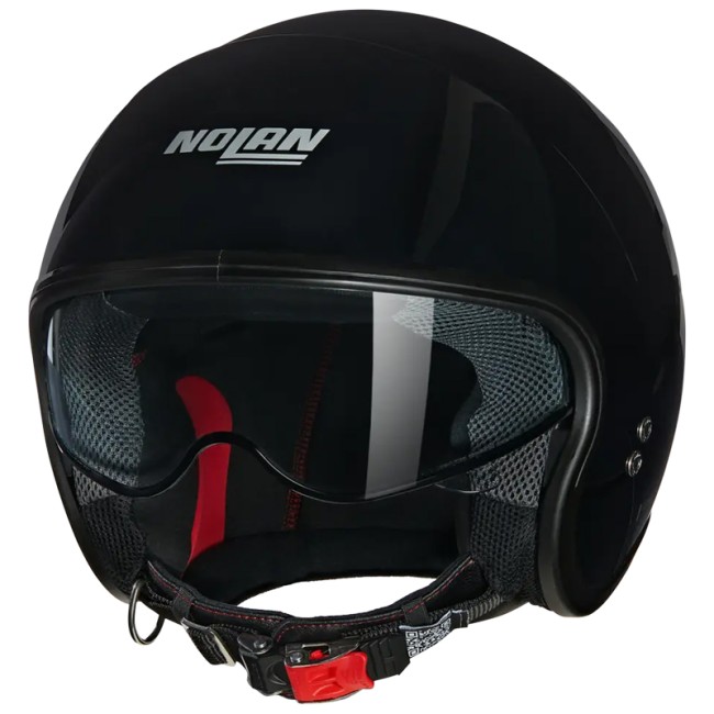 Casco Nolan N21 06 Classico 301 monocolore nero lucido