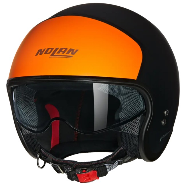 Casco Nolan N21 06 Verniciatura Speciale 352 nero e arancio opaco