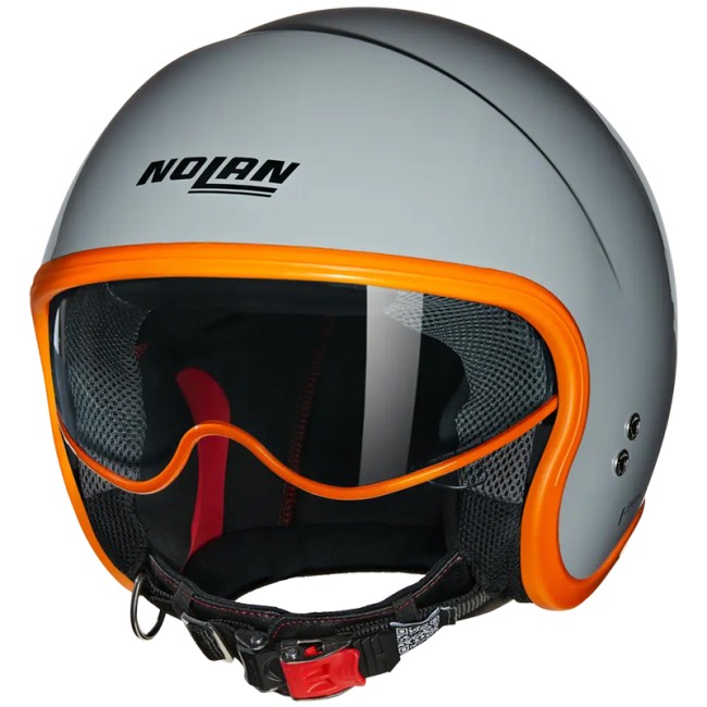 Casco Nolan N21 06 Ocio 343 grigio e arancio