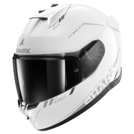 Casco Shark Helmets Skwal i3 SP con luci led bianco lucido