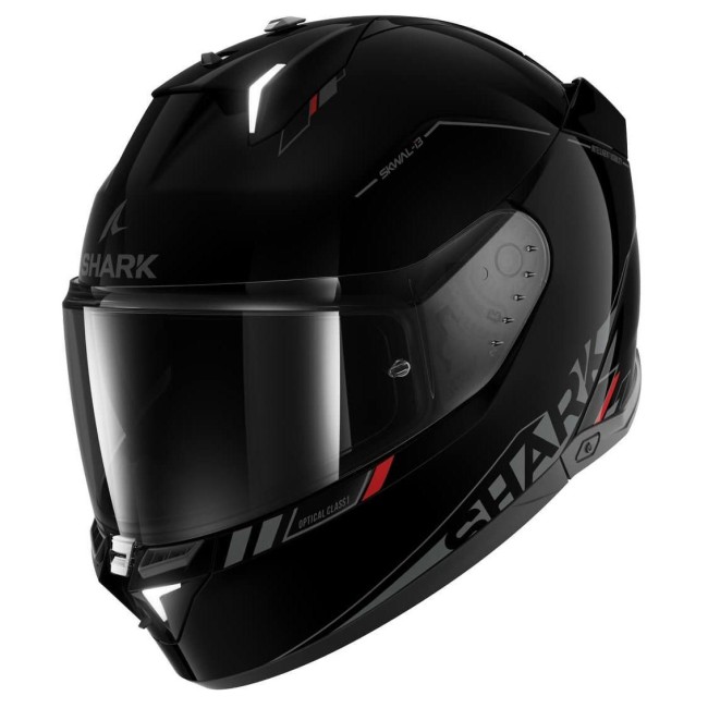 Casco Shark Helmets Skwal i3 SP con luci led nero lucido