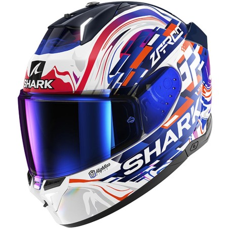 Casco Shark Helmets Skwal i3 Zarco GP con luci led bianco, rosso e blu