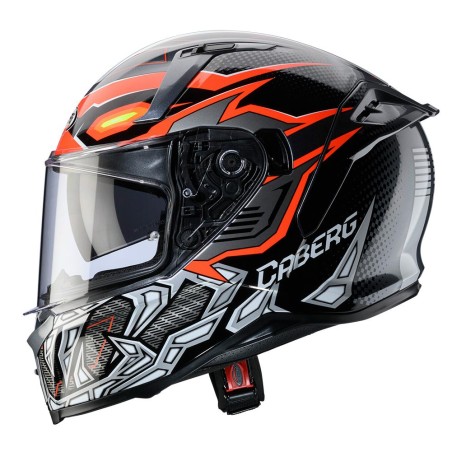 Casco Caberg Avalon-X Gurkha nero, grigio e arancione