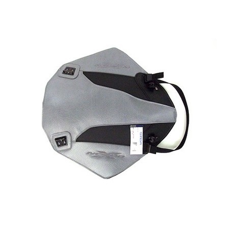 Copriserbatoio Bagster per Honda NC 700 X 2012 in similpelle grigio e nero opaco