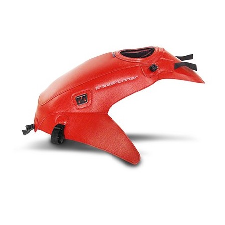 Copriserbatoio Bagster per Honda Crossrunner 11-14 in similpelle rosso scuro