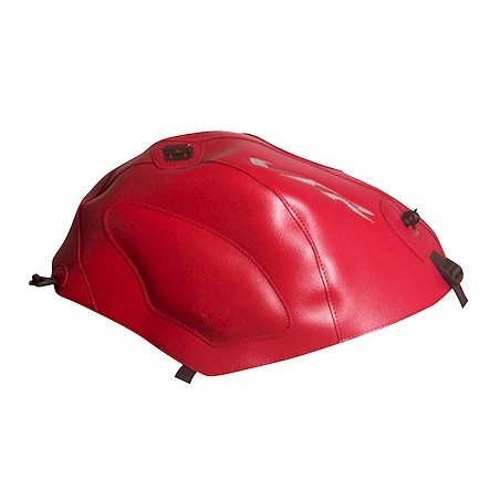 Copriserbatoio Bagster per Honda VFR 800 02-09 in similpelle rosso