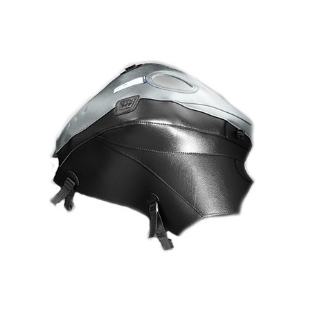 Copriserbatoio Bagster per Honda VFR 1200 F 10-13 in similpelle nero e grigio acciaio