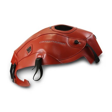 Copriserbatoio Bagster per Honda Crosstourer 1200 in similpelle rosso scuro