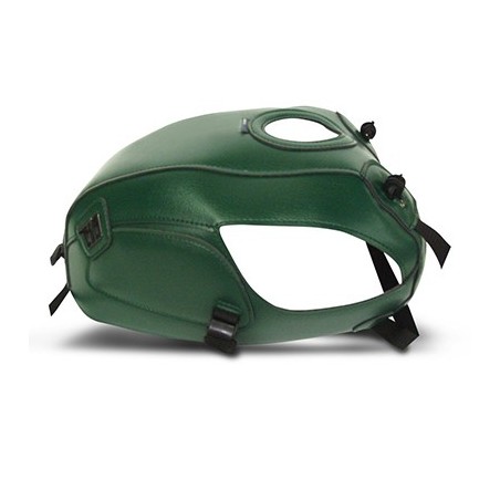 Copriserbatoio Bagster per Kawasaki W800 in similpelle verde trifoglio