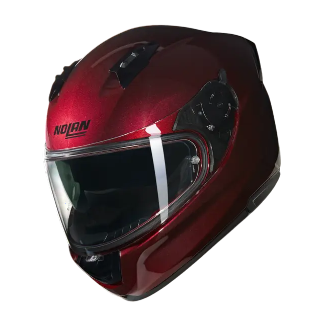 Casco integrale Nolan N60.6 Classico Nobile rosso lucido