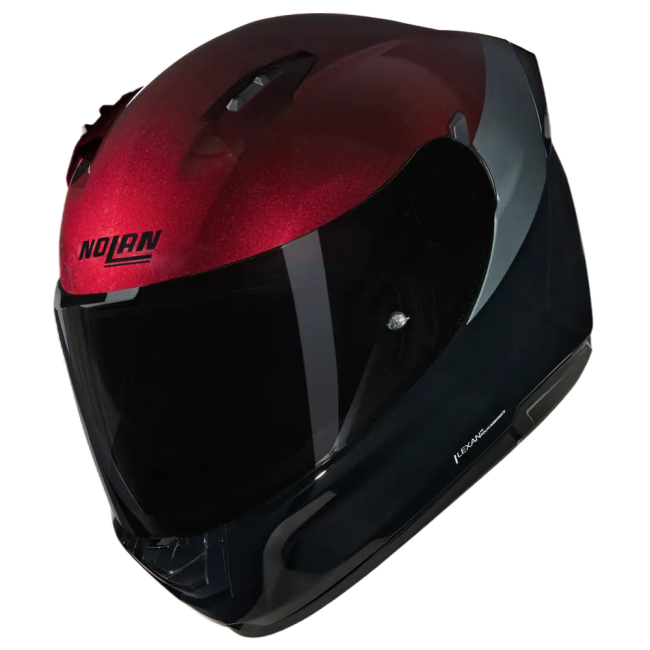 Casco integrale Nolan N60-6 Verniciatura Speciale rosso, grigio e nero lucido