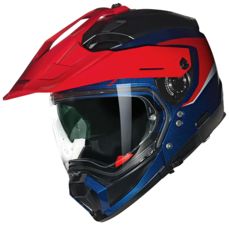 Casco Nolan N70-2 X 06 Convinto blu, rosso e bianco lucido