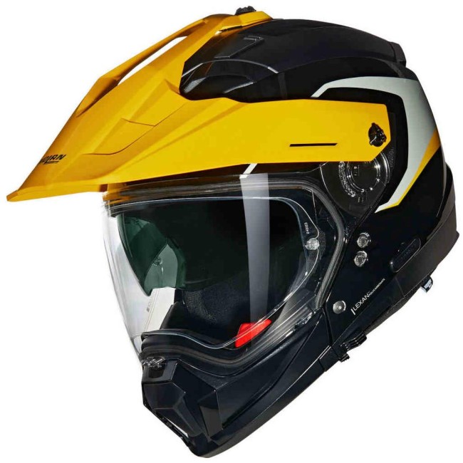 Casco Nolan N70-2 X 06 Convinto giallo, grigio e nero lucido