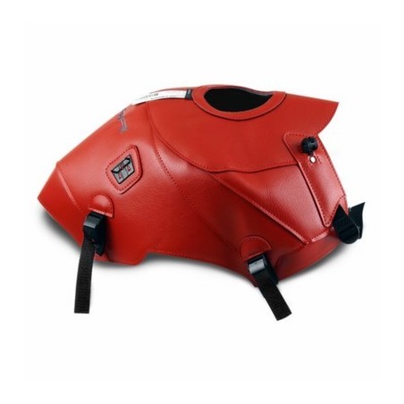 Copriserbatoio Bagster per Suzuki GSR 750 11-16 in similpelle rosso