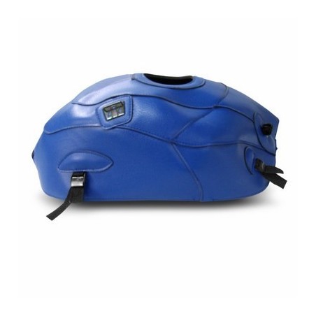 Copriserbatoio Bagster per Suzuki GSX-R 1000 09-16 in similpelle blu gitano