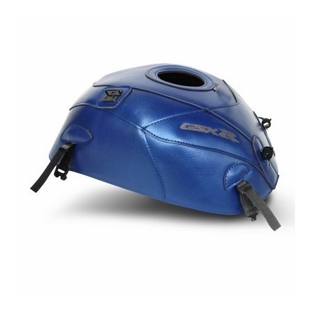 Copriserbatoio Bagster per Suzuki GSX-R 1000 09-16 in similpelle azzurro perlato