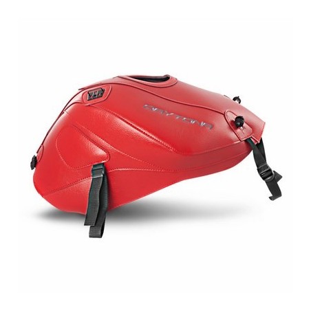 Copriserbatoio Bagster per Triumph Daytona 675R dal 2013 in similpelle rosso